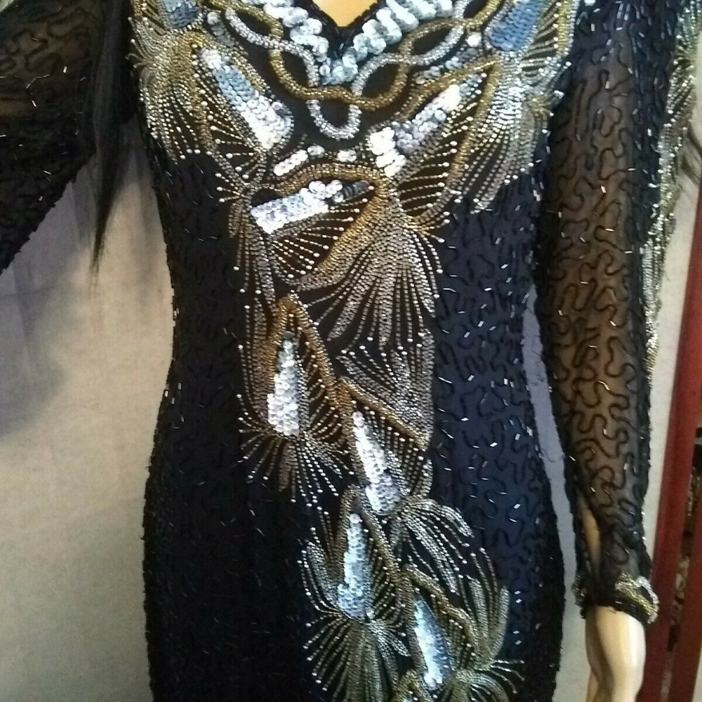 Sequins Originals Full Length Evening Gown-Prom